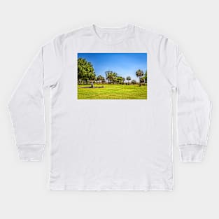 Cumberland Island National Seashore Kids Long Sleeve T-Shirt